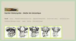 Desktop Screenshot of garniermotorcycles.fr